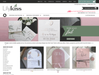 lilykiss.com.au screenshot