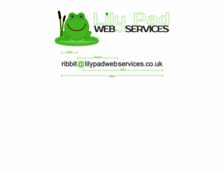 lilypadwebservices.co.uk screenshot