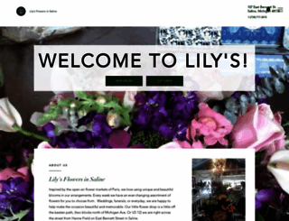 lilysflowersinsaline.com screenshot