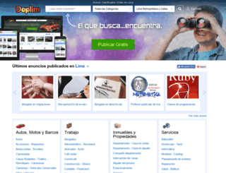 lima.doplim.com.pe screenshot