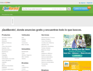 lima.quebarato.com.pe screenshot