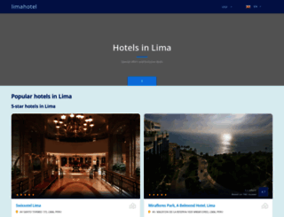 limahotel.org screenshot