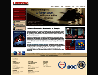 limbcareonline.com screenshot