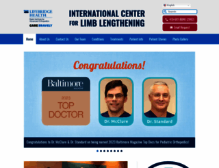 limblength.org screenshot