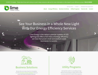 lime-energy.com screenshot