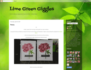 limegreengiggles.com screenshot