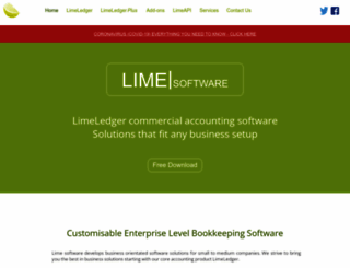 limeledger.co.za screenshot