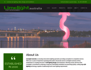 limelightaustralia.com screenshot