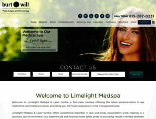limelightmedspa.com screenshot