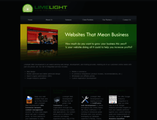 limelightwebdevelopment.com screenshot