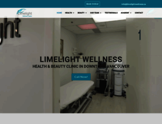 limelightwellness.ca screenshot
