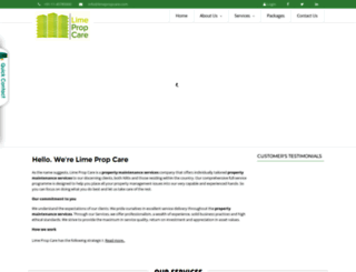 limepropcare.com screenshot