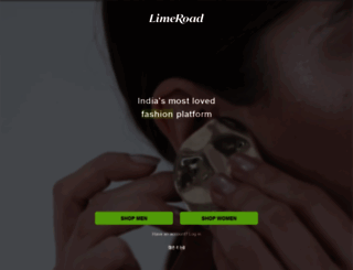 limeroad.in screenshot