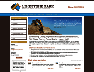 limestonepark.com.au screenshot