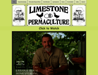 limestonepermaculture.com screenshot