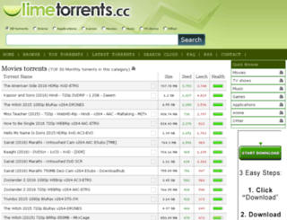 limetorrenten.com screenshot