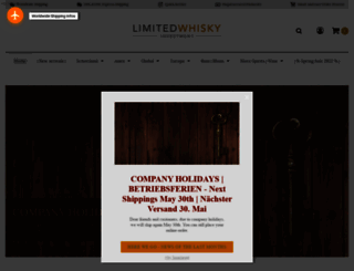 limited-whisky.de screenshot
