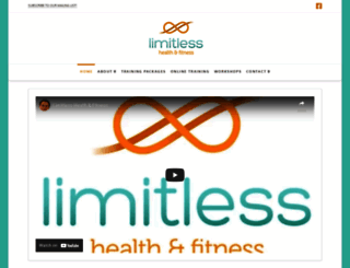 limitlesshealth.com.au screenshot