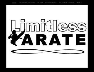 limitlesskarate.com screenshot