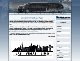 limo-lasvegas.com screenshot