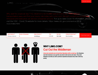 limo.com screenshot