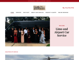 limo24llc.com screenshot