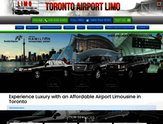 limoairporttoronto.com screenshot