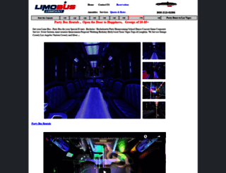 limobuscompany.com screenshot