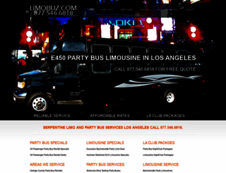 limobuz.com screenshot