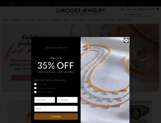 limogesjewelry.com screenshot