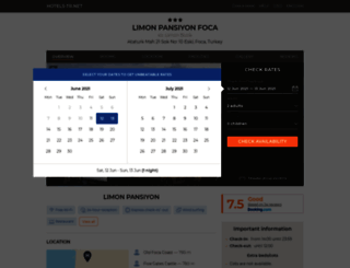 limon-pansiyon.foca.hotels-tr.net screenshot