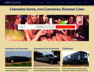 limousine.nl screenshot