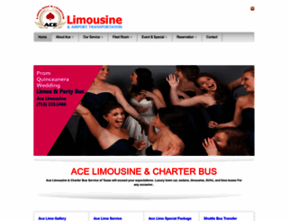 limousinebyace.com screenshot