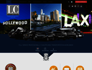 limousineconnection.com screenshot