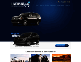 limousineinsanfrancisco.com screenshot