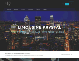 limousinemontreal.com screenshot