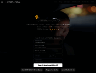 limousines.com screenshot