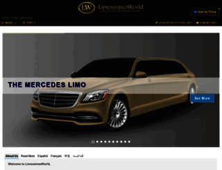 limousinesworld.com screenshot