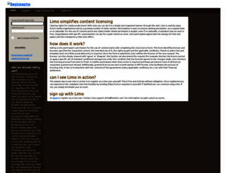 limoweb.nl screenshot