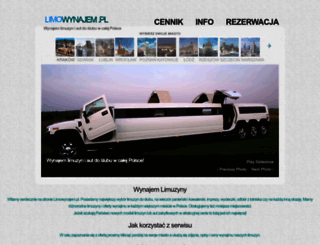 limowynajem.pl screenshot