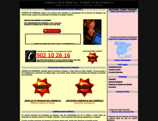 limpiezadempresas.com screenshot