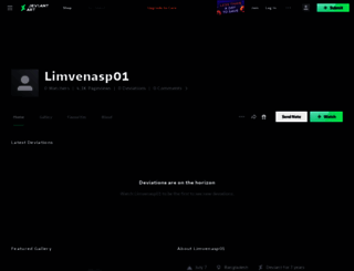 limvenasp01.deviantart.com screenshot