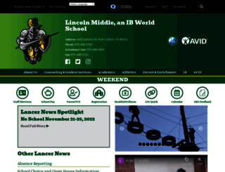 lin.psdschools.org screenshot