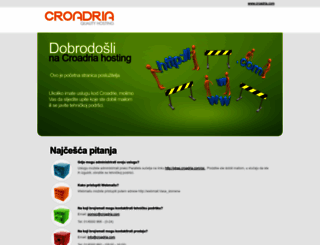 lin1.croadria.com screenshot