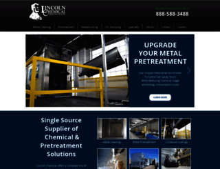 lincolnchemical.com screenshot