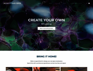 lincolncityglasscenter.com screenshot