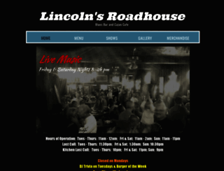 lincolnsroadhouse.com screenshot