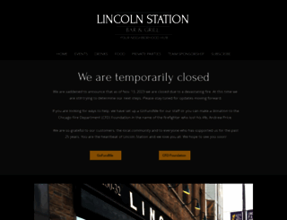 lincolnstation.com screenshot