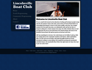 lincolnvilleboatclub.com screenshot