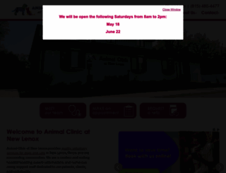 lincolnwayanimalhosp.com screenshot